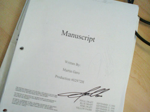 manuscript